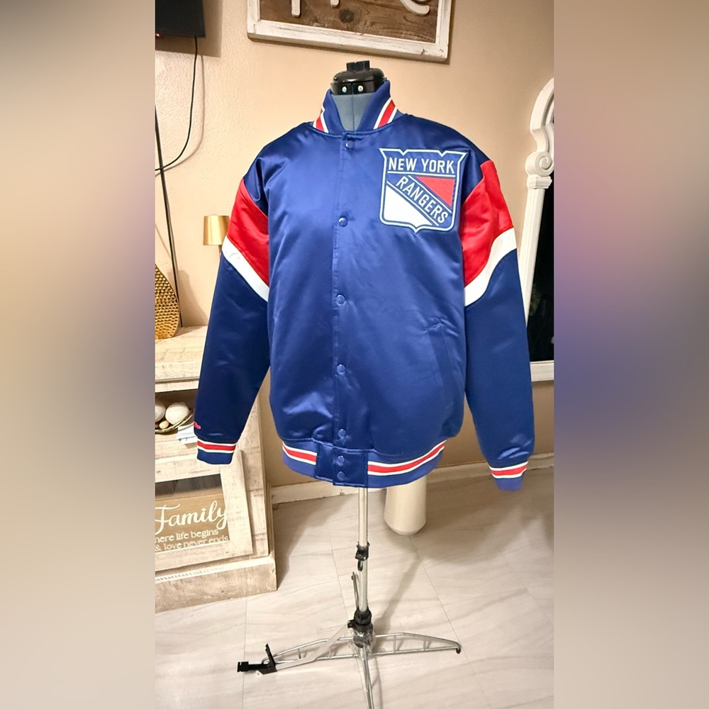 New York  Rangers  Mitchell & Ness NHL bomber Jacket